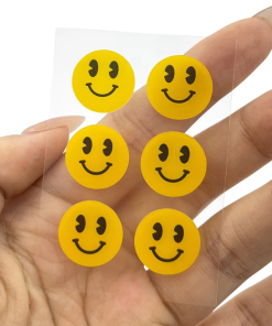 Miếng Dán Vi Kim Sticker - Hỗ Trợ Bảo Vệ & Làm Dịu Da Mụn - Mặt Cười
